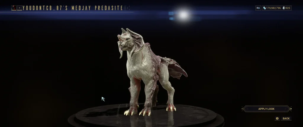 Medjay Predasite assisting in melee combat