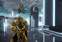 Rhino featured in best warframes for beginners using Iron Skin in Grineer mission.