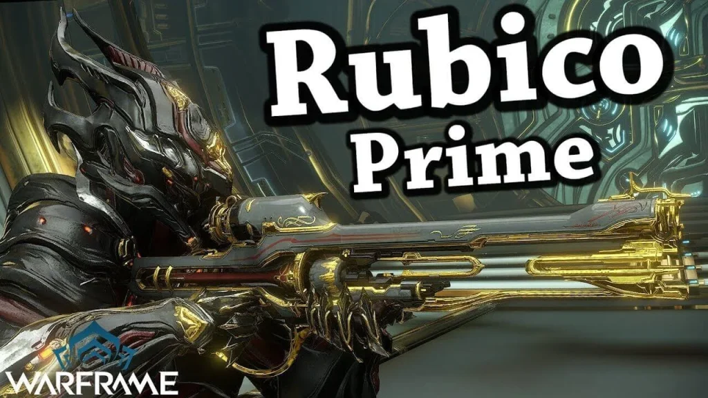 Rubico Prime sniper rifle in Warframe 2025 Eidolon hunt.