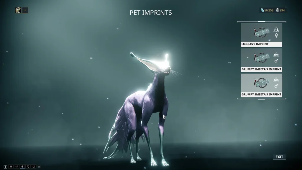 Smeeta Kavat using Charm ability for double loot