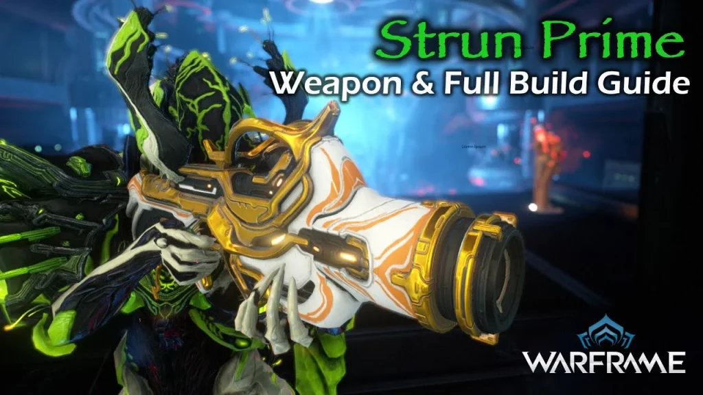 Strun Prime Incarnon shotgun firing wide burst at close range.