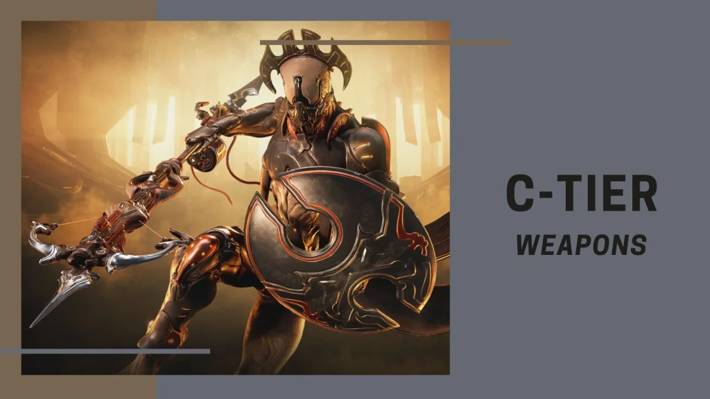 Warframe C-tier secondary weapons 2025